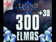 300 + 30 Legend Online Elmas